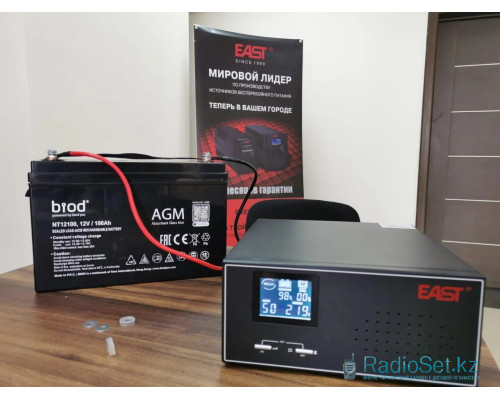 Инвертор EAST 1000W (1000Вт, 12В)